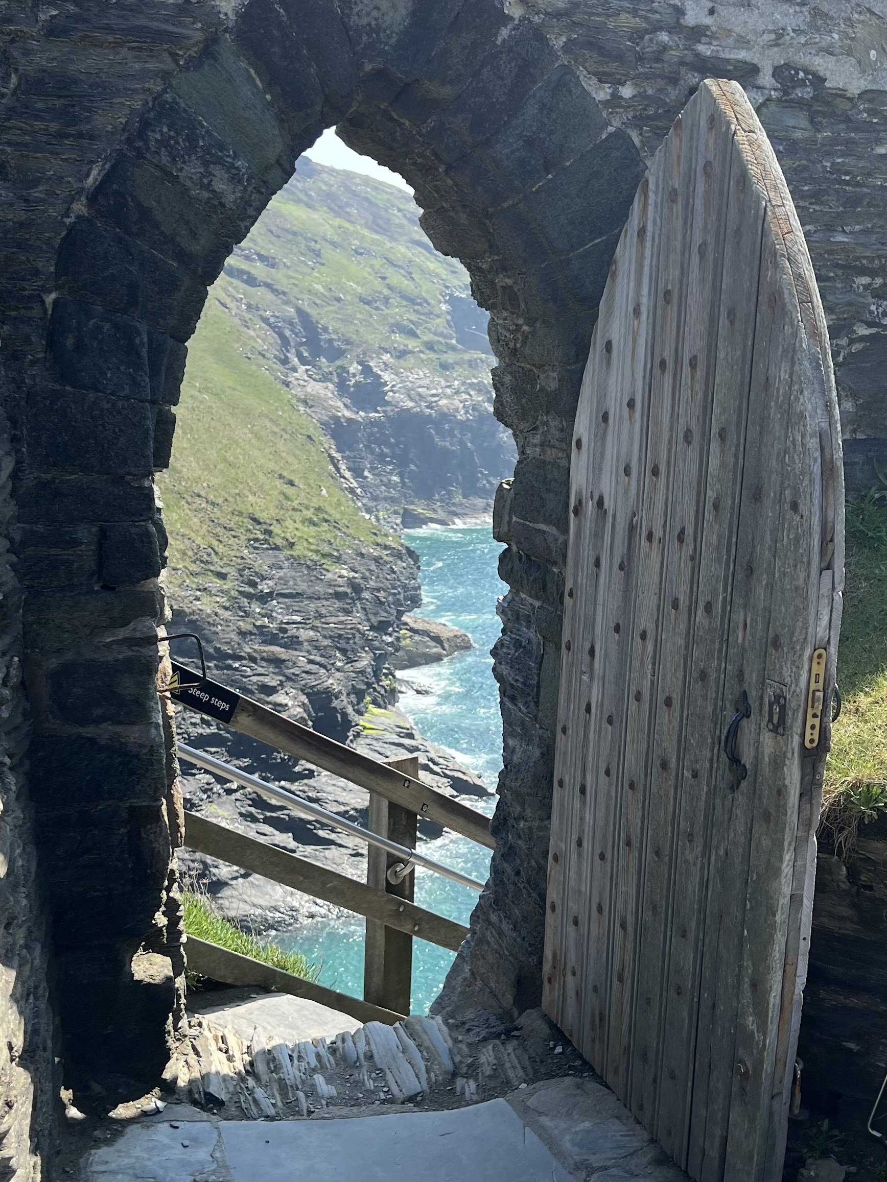 1st Place: Piper Duncan  A Portal to the Coast-Tintagel Castle, Cornwall, UK