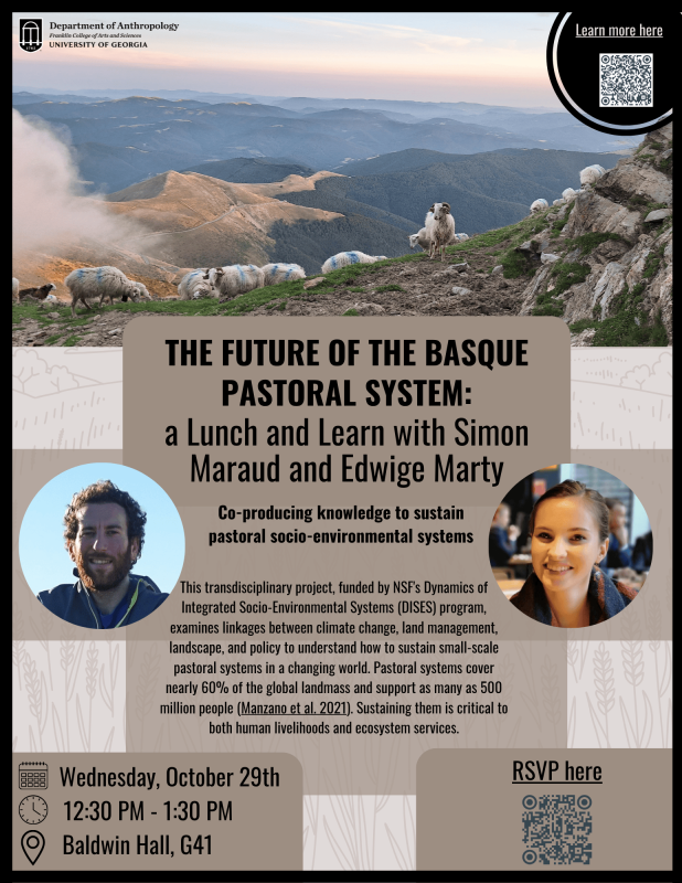The Future of the Basque Pastoral System: a Lunch and Learn with Simon ...