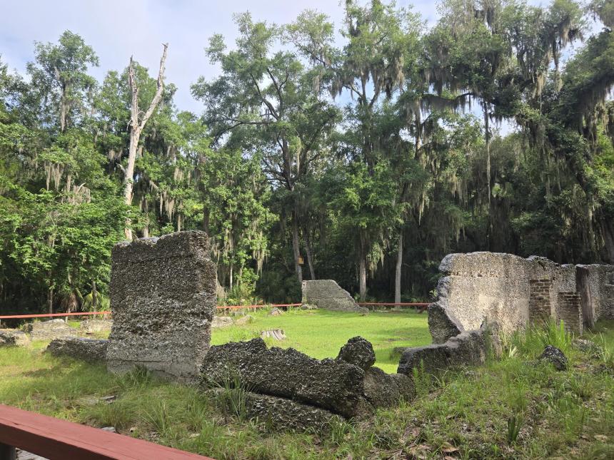 Ruins in South Georgia