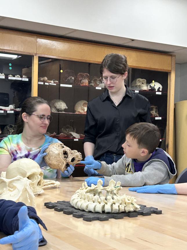 What Happens When You Skip the Dentist? Students got a close-up look at cavities in teeth and learned how scientists can see the effects of diet and lifestyle in the past.