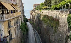 Emma Iracondo: A historic street in Sorrento, Italy.
