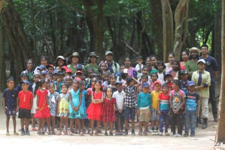 students from lenawa primary school