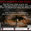 Lecture: "Stuck Within the Caves"