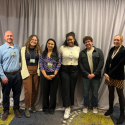 L to R: Raul Basilio, Hannah Boone, Monika Giri, Dominique Valentine, Alejandro Najera, Katie Foster